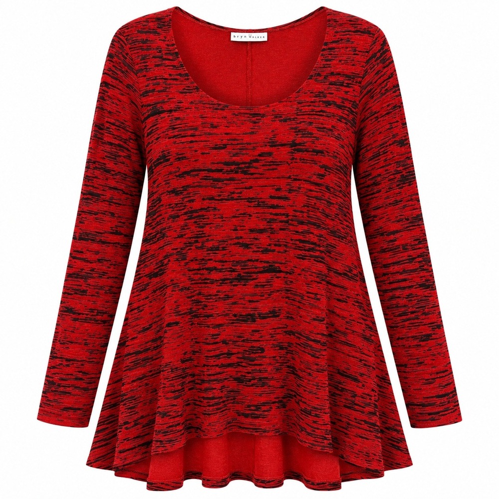 Bryn Walker Quiet Luxury Tunic Top Womens Size Medium Avant Garde Lagenlook